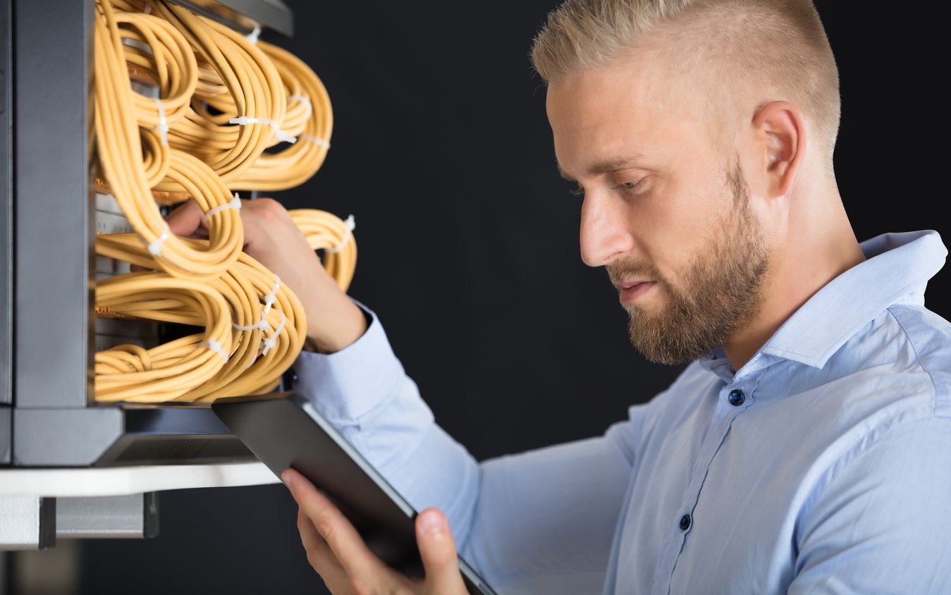 CAT6 and fiber wiring infrastructure for a connected home